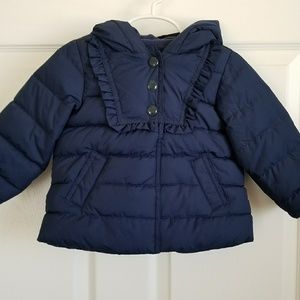 NWT Navy puffy winter coat by babyGap
